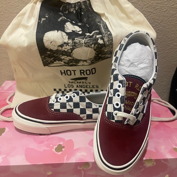 New limited edition Vans x Hot Rod LA collab 
The Hot Rod LA x OG Era LX